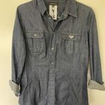 Emporio Armani Armani Jeans Denim Woman’s Shirt New Photo 0