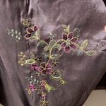 Vintage J. Peterman 100% Silk Purple Lavender Jacket Size M Size M Photo 3