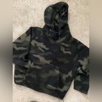 PINK - Victoria's Secret Pink Victoria Secret hooded sherpa. Black camo. Medium Photo 13