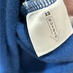 Danielle Guizio  Royal Blue Zip-Up Hoodie cropped xs Photo 4