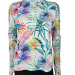 Tommy Bahama Swim Tropical Half Zip Rash Guard Photo 2