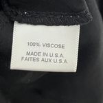 MISA Los Angeles Ele Ruffle Satin Slip Dress Women’s Size Medium Black Photo 8