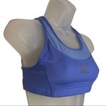 Adidas Vintage 1990s Purple/Blue Racerback Sports Bra With Mesh Medium Photo 1