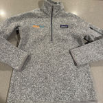 Patagonia  Better Sweater DialogTech Logo Gray Quarter Zip Pullover‎ Jacket XS Photo 0