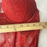 Victoria's Secret Victoria’s Secret Sexy Bombshell Lace Teddy Bodysuit Push‑Up Size L Photo 9
