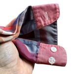 Allison Daley Women's Plaid Button-Up Shirt Size 14 Vintage 90s Style Photo 3