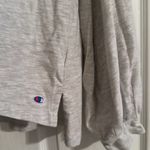 Champion  Womens Arkansas Razorbacks L Gray Long-Sleeve Shirt Puff Sleeves Photo 3