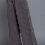 Active USA  Gray pinstriped wide leg pants. S Photo 1