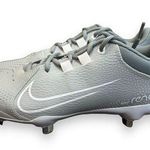 Nike Hyperdiamond 4 Pro Womens CZ5920-012 Grey Metal Softball Cleats Sz 8.5 Photo 0