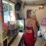 B Darlin Red Mini Dress Photo 1