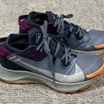 Nike  Pegasus Trail 2 Shoes Womens 8 Trail Running Thunder Blue CK4309-401 Photo 0