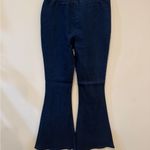 Fashionomics NWT  Dark Wash Pull On Flare Jeans Photo 1