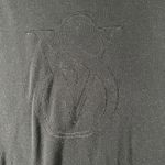 Victoria's Secret  Crew Neck Sweatshirt Womens Large Black VS Logo Embossed LS Photo 2