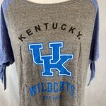 Gameday Couture UK University of Kentucky short tie sleeve tshirt size XL Gray Photo 1