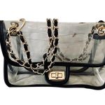 CLEAR CROSSBODY BAG Black Photo 1