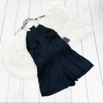 Wilfred‎ Women's Free Black Julee Ribbed Racer Back Romper Size Small NEW Photo 3