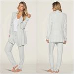 Barefoot Dreams 💕💕 CozyChic Lite Coastal Cardigan ~ Ocean Light Blue XS NWT Photo 5