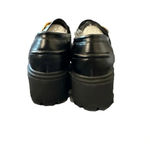 Athlefit women's 7.5 black chunky loafer chain detail, like new Photo 5