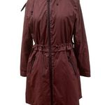 Bernardo Bernado womens water resistant long Trench Rain jacket size S Photo 0