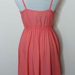 Divided H&M pink floral lace mini dress size medium Photo 5