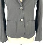 Theory Jovanna Two Button Tailored Blazer Suit Jacket Black Size 8 Photo 2