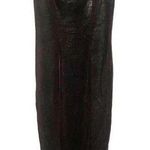 Betsey Johnson  Size Small Vintage Purple Velvet Snake Print Bodycon Tank Dress Photo 0