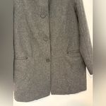 J.Crew  Women’s Wool Blend Peacoat Gray Classic Winter Jacket - Size Small Photo 1