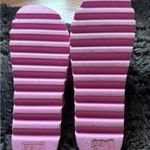 REEF  Pink Sandals Sporty Slide Design Photo 3