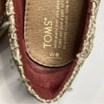 Toms metallic‎ lace flats size 8 Photo 5