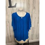Dress Barn  blue blouse Photo 1