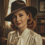 Vintage Brown Launcelot Genuine Velour Hat Photo 0