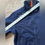 RLX Ralph Lauren Women Navy Blue Fleece Windbraker Jacket Coat Parka Size M Size M Photo 6