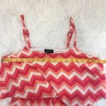 Justify  zigzag print tiered mine dress size Juniors Medium Photo 1