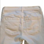 Free People Button Front White Skinny Jeans, Sz 26 Photo 6