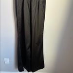 STAUD Donna black flare leg square neck jumpsuit. 10 Photo 8