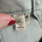 LC Lauren Conrad  Plus 14W Super High Rise Wildflower Wide Leg Cropped Green Photo 7