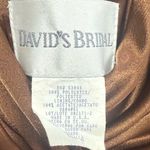 David's Bridal  Brown Formal Empire Sundress for Cocktail Party Photo 3