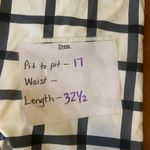 Lulus  Dress Small Black and White Plaid Mini Sleeveless Photo 4