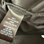 Lulus  Black Sleeveless Ruffled Midi Dress Size‎ L Ruched Flutter Whimsigoth Photo 6