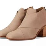 Eileen Fisher Boots Womens Size 5.5 Ember Block Heel Booties in Barley Photo 0