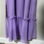 Lovers + Friends  Arden Midi Dress in Lilac Lavender Purple Size Medium Photo 5