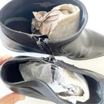 Easy Spirit  Pitney Black Leather Ankle Boot Women’s Size 8‎ Smooth Mixed Media Photo 8