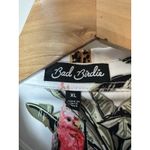 Bad Birdie Golf Women's Polo Shirt Tropical Sleeveless Size XL‎ leopard Print Photo 3