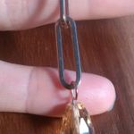 Champagne Glass Lariat Stainless Steel Necklace Photo 5