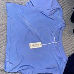 Aerie Blue  Smoothez Crop Top Photo 0