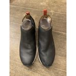 Vionic  Cece Black Leather Slip-On Sneaker Bootie Ankle Boot  Womens Sz 7.5 Wide Photo 9