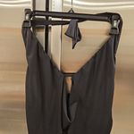 Bar III ππ Cowl Neck Halter Swim CoverUp Dress ~ Black S Small NWOT Photo 5