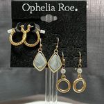 Ophelia Roe 3-Piece Earring Set by – Gold-Tone & Mixed Styles Photo 0