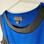 Attention  Black & Blue Dress Effortless Elegance Work to Weekend Classic Size XS Photo 5