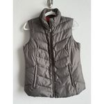 Eddie Bauer Down Puffer Vest Women’s Small Brown Full Zip Outdoors EB550 Photo 3